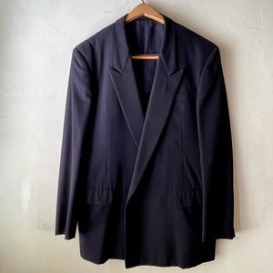 ISSEY MIYAKE vintage BLAZER, Navy Blue  Classic COLLECTIBLE!